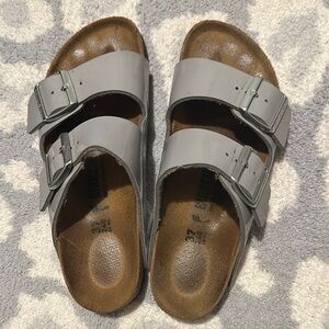 Birkenstock Kids Gray Sandals